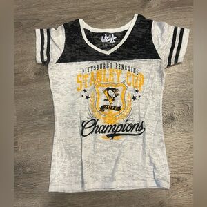 Women’s Pittsburgh Penguins 2016 Stanley Cup Champions Tshirt